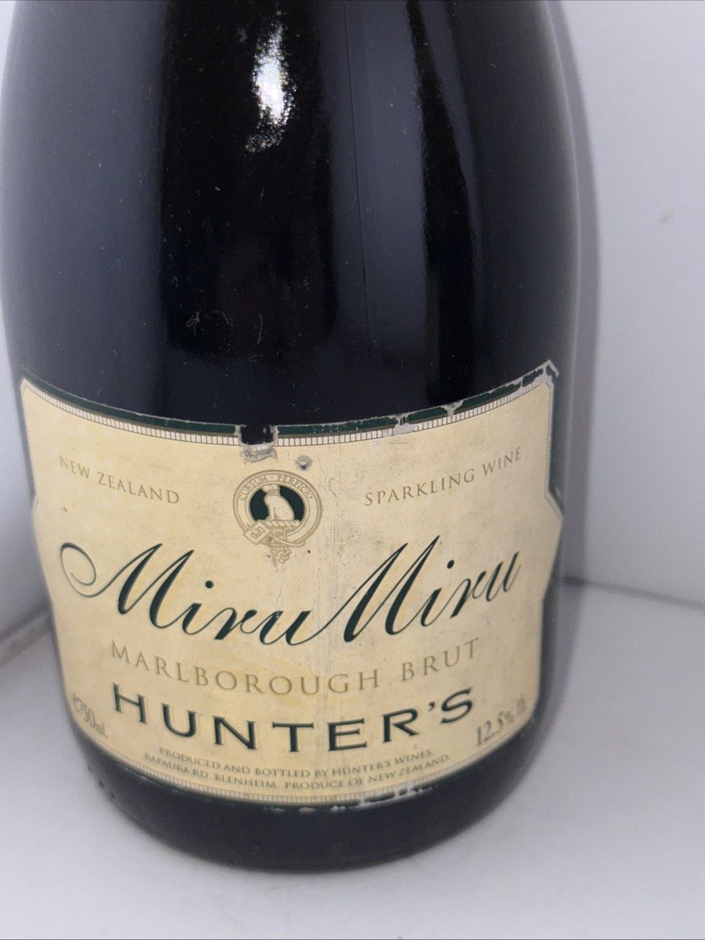 Hunter’s MiruMiru Marlborough Brut Vintage 1998 75cl Still Fizzy And Drinks Well