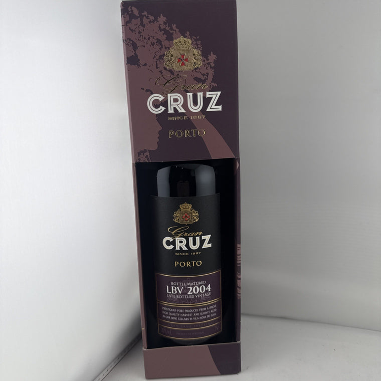 Gran Cruz LBV 2004 Port 75cl 20% Bottle Matured in Gift Box