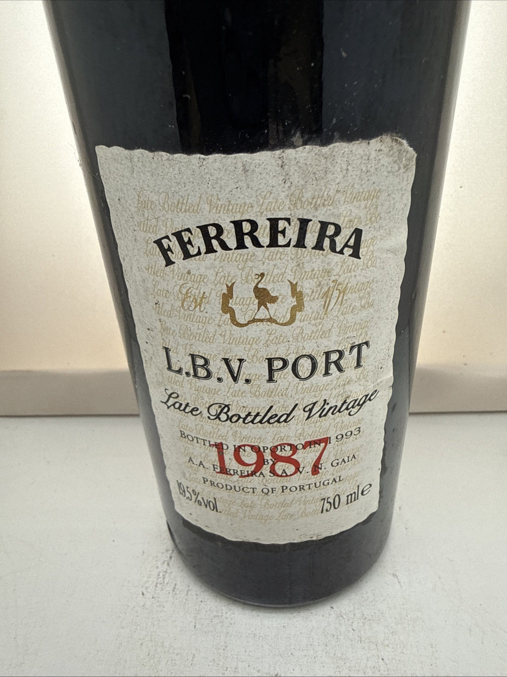 Ferreira LBV Port 1987 — bottled 1993