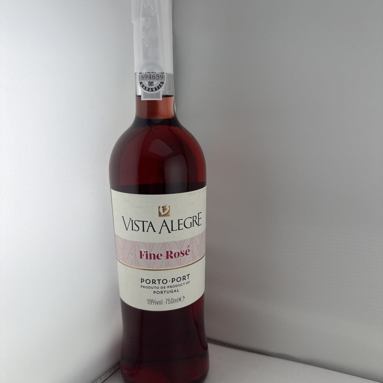 Vista Alegre Fine Rosé Port 75cl 19% Portuguese Fortified Wine