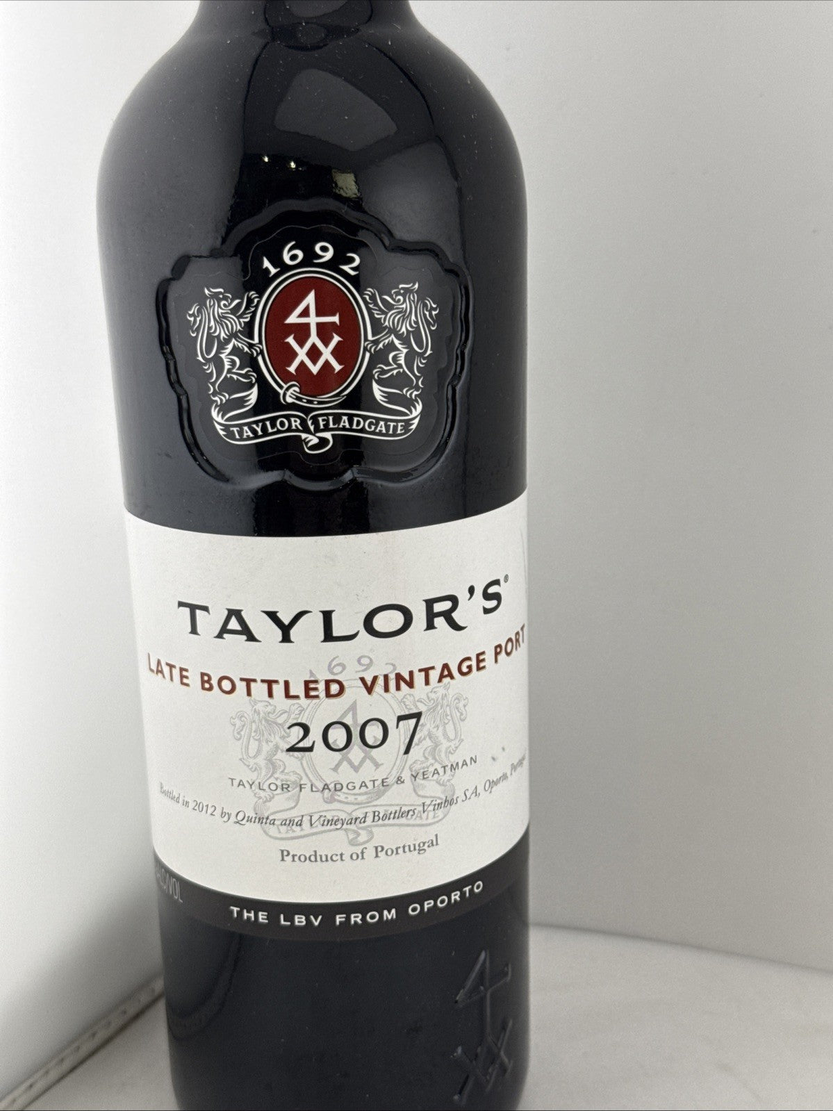 Taylor’s 2007 LBV Port 75cl – Late Bottled Vintage Oporto