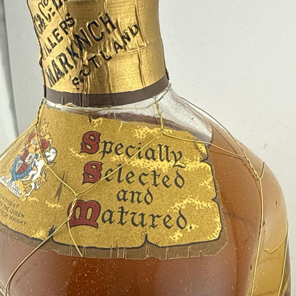 SALE Haig’s Dimple Scots Whisky 1960s Spring Cap 70 Proof Vintage Mint Condition
