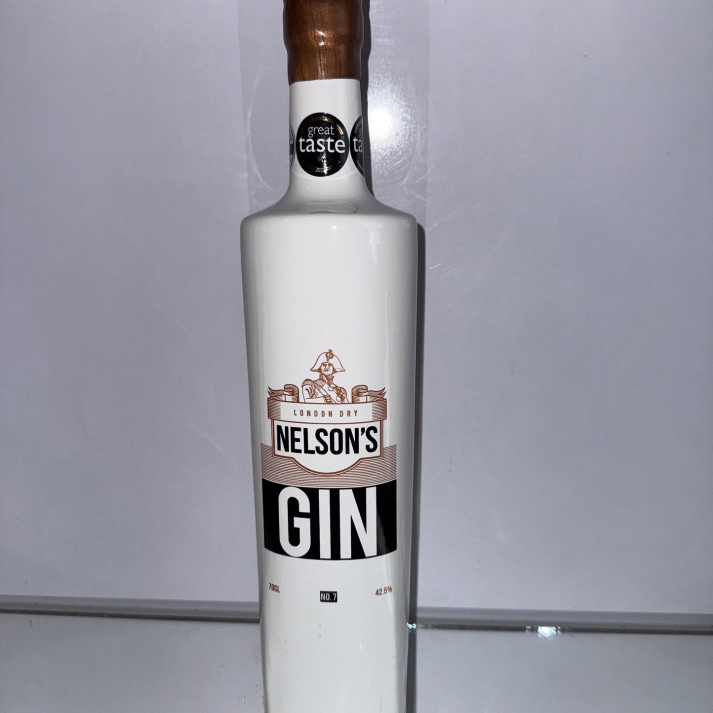 Nelson's London Dry Gin 42.5% Rum 70cl  Last stocks Distillery now closed!!