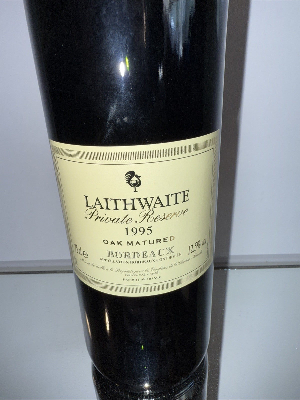 Chateau La Clariere 1995 Cotes De Castillon Private Reserve