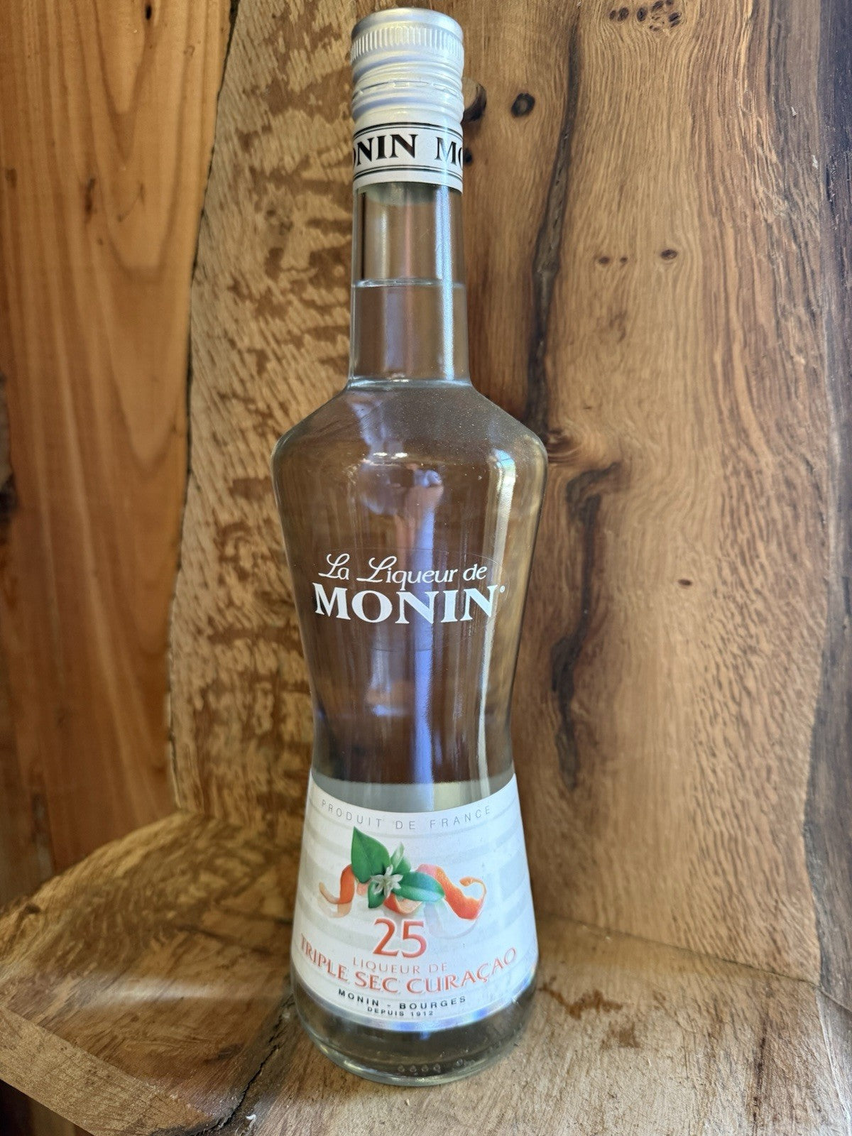 Monin 25 Triple Sec Curacao Liqueur 70cl