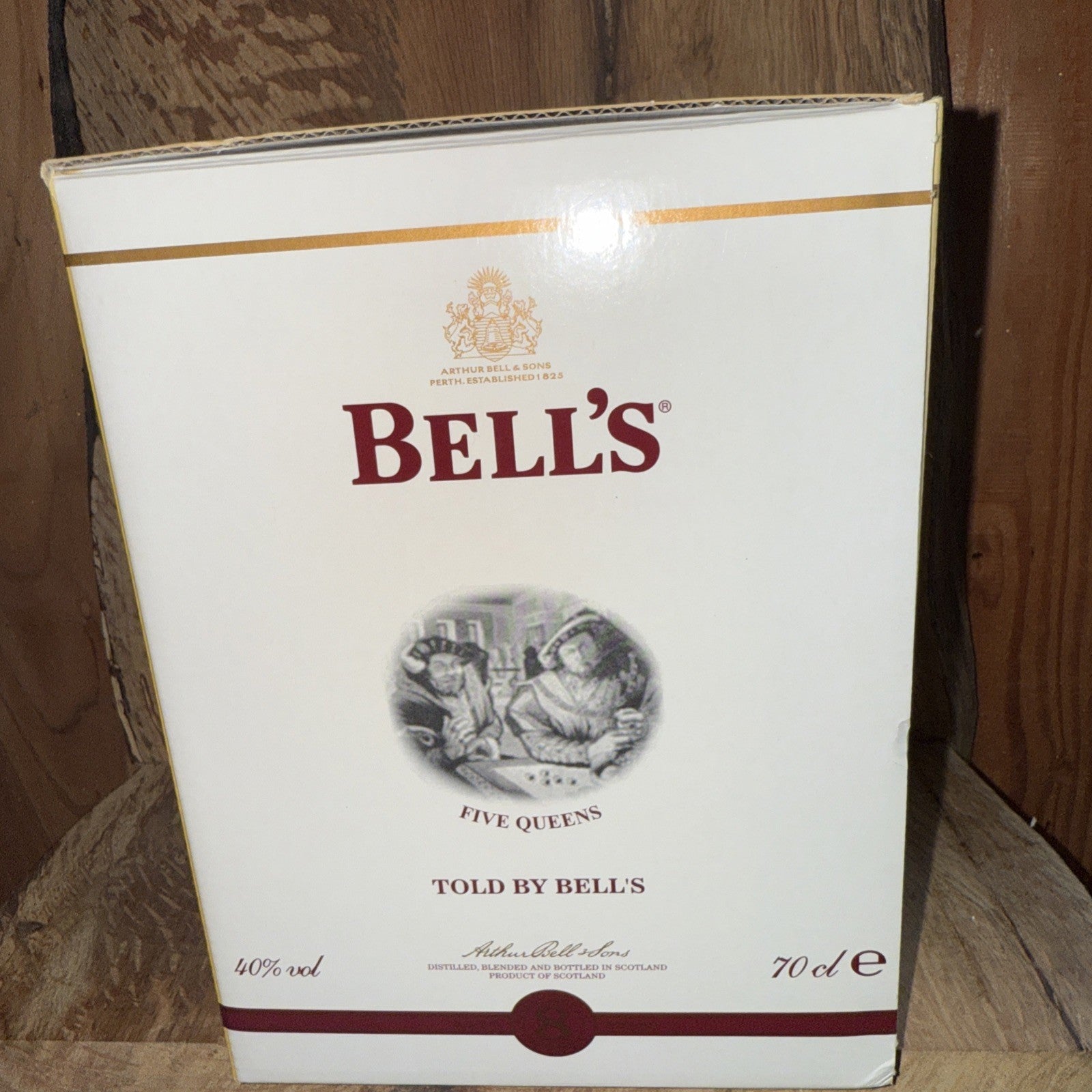 Bells Whisky 75cl decanter Christmas 2007 full boxed mint condition