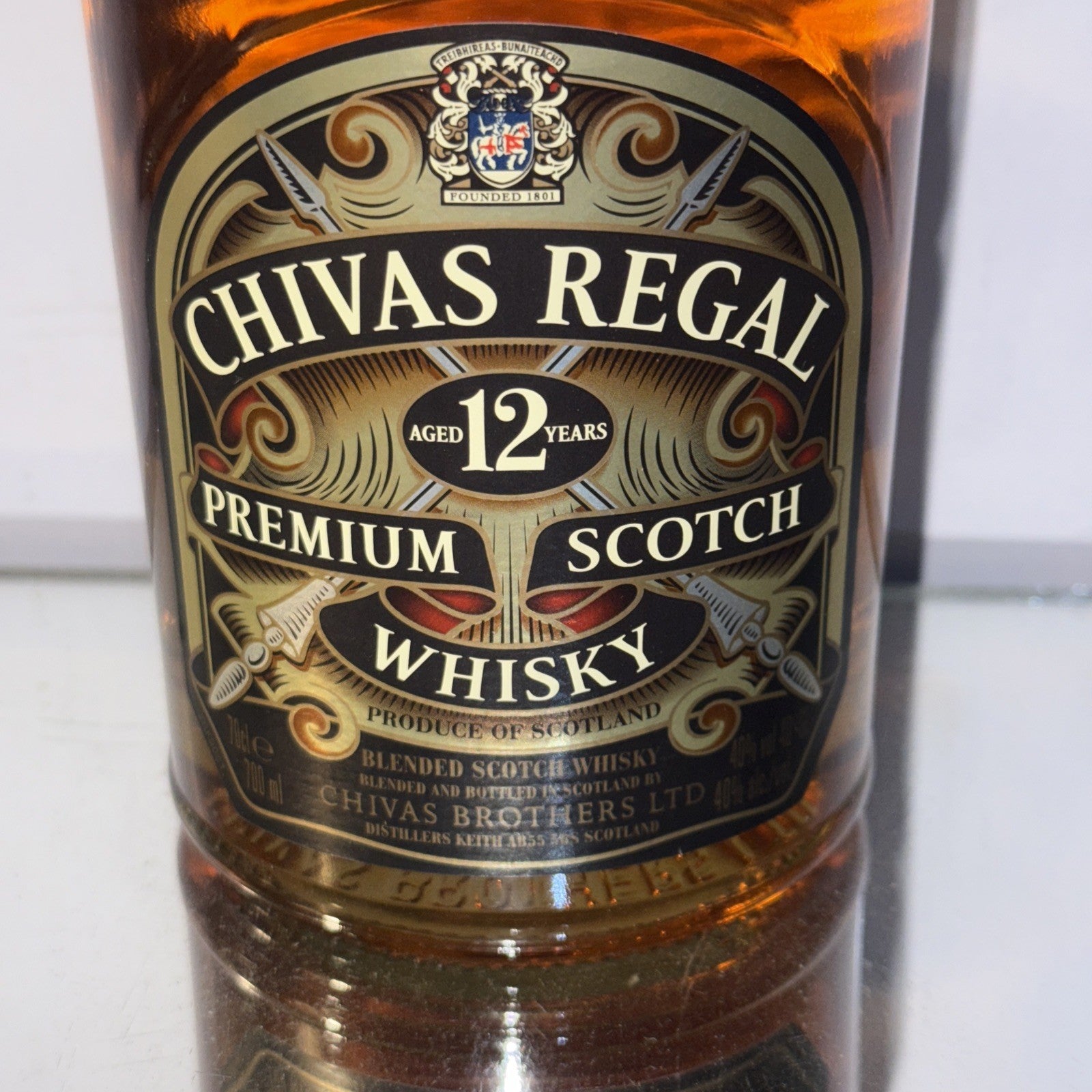 Chivas Regal 12 Year Old  Scotch Whisky Vintage