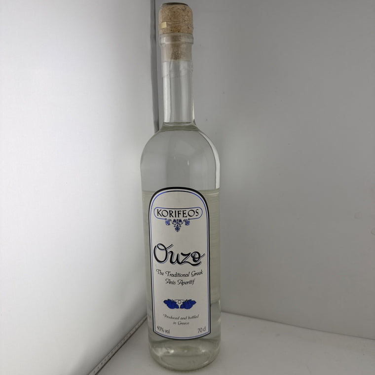Korifeos Ouzo Greek Anise Aperitif 70cl 40% Vol Greece