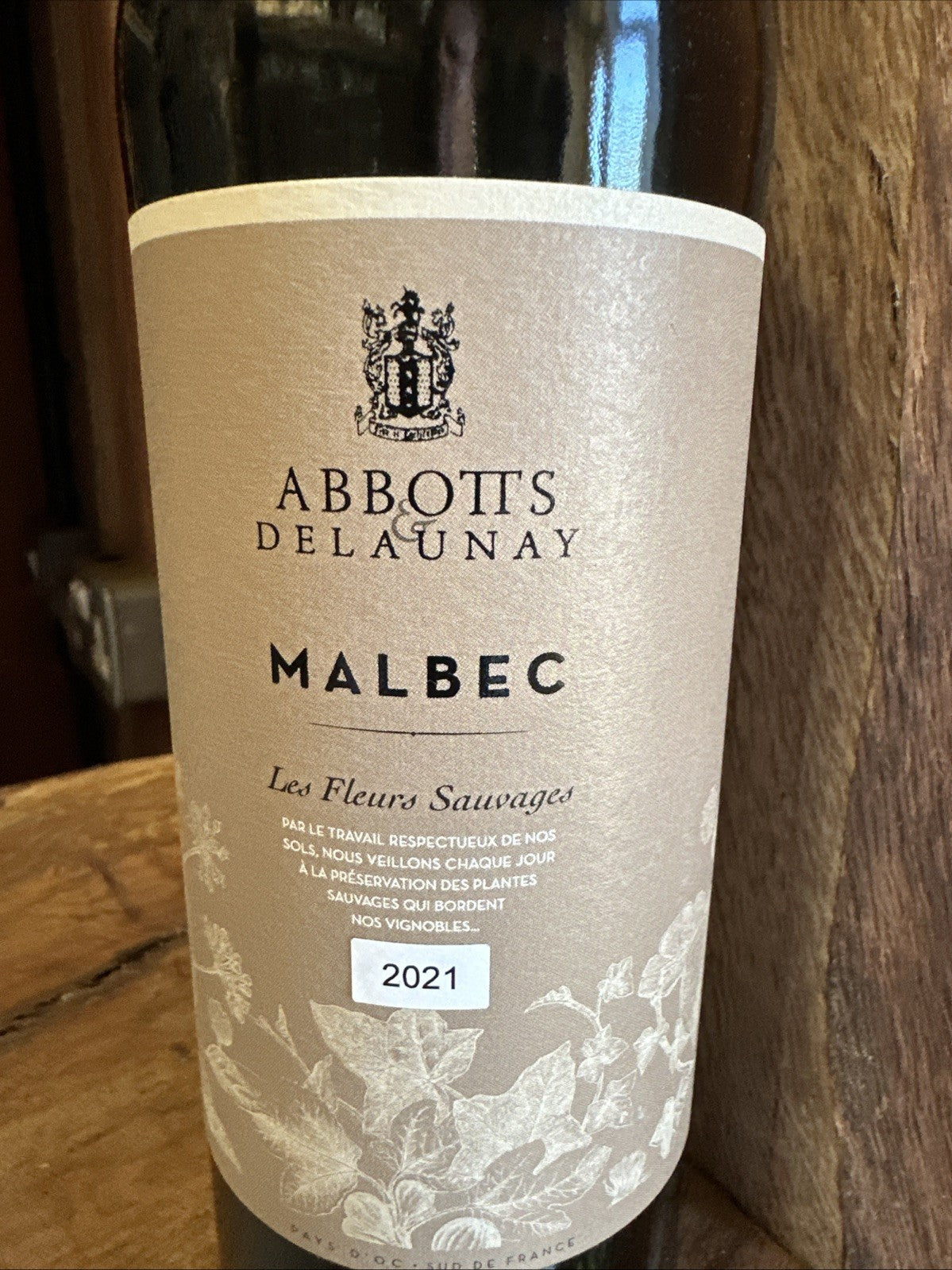 Abbotts & Delaunay ‘Les Fleurs Sauvages’ Malbec 2021, Languedoc