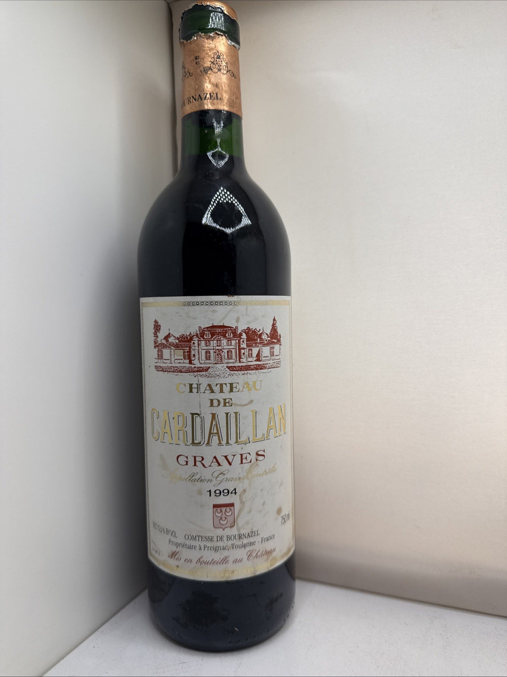 Château de Cardaillan 1994 Graves, Bordeaux, 75cl, 12.5% ABV.