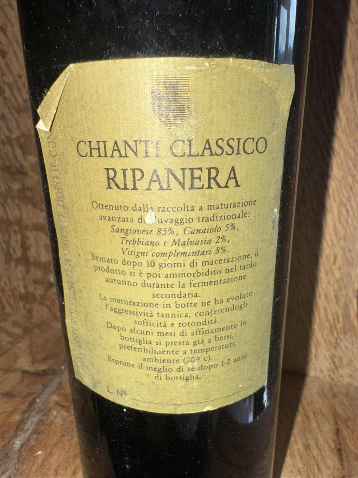 Chianti Classico Ripanera 1999