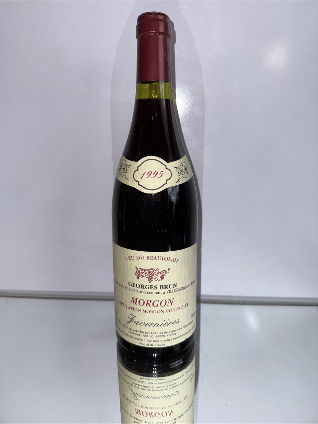 Georges Brun Morgon 1995  Beaujolais