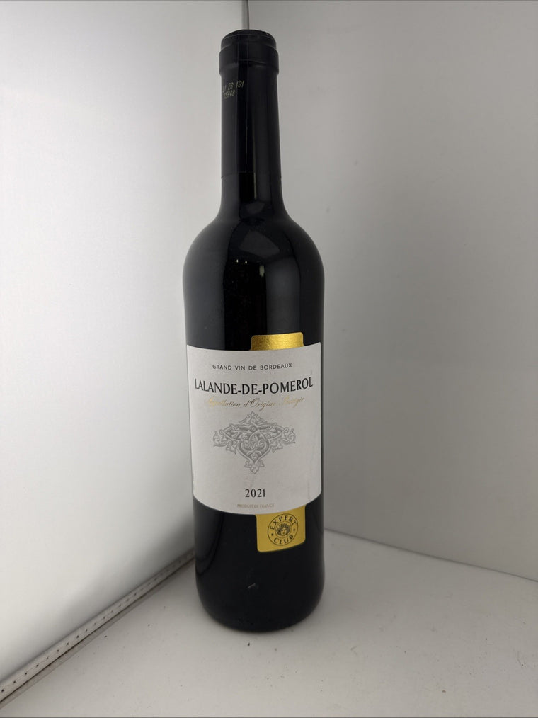 Lalande-de-Pomerol 2021 Bordeaux Red Wine 75cl France