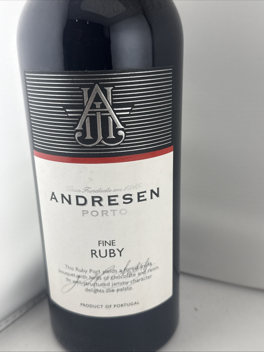 Andresen Ruby Port 75cl Portuguese Port Wine Superb Value High Quality