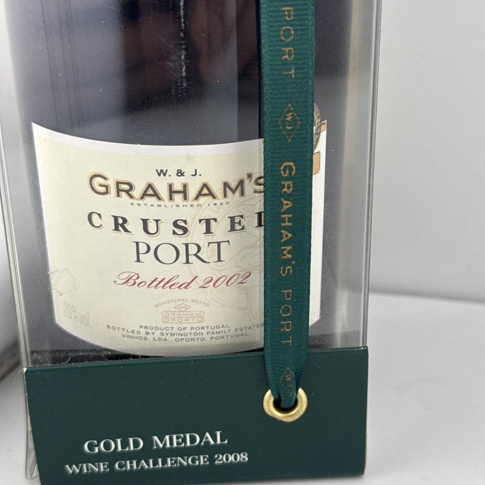 Graham’s Crusted Port Bottled 2002 75cl Unfiltered Vintage Style