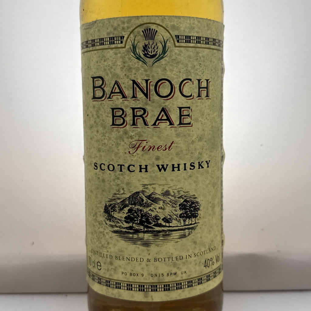 Banoch Brae Finest Scotch Whisky — Vintage — 70cl — 40% — Collectible