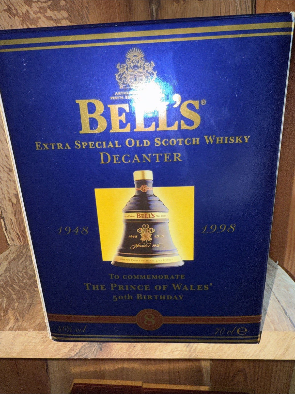 Bells Whisky 75cl Bottled 1998 Full Mint Condition From A Collector