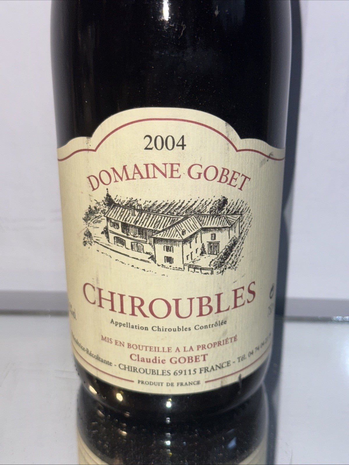 2004 Domaine Gobet Chiroubles Red French