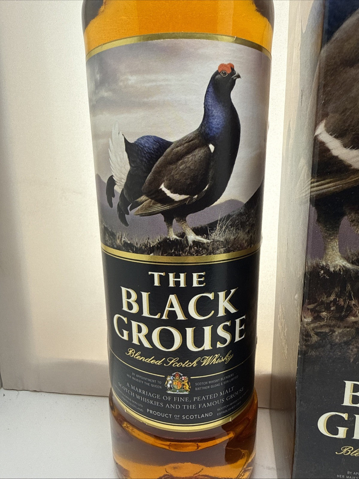 The Black Grouse Blended Scotch Whisky 70cl 40% With Box Early 2000s Edition