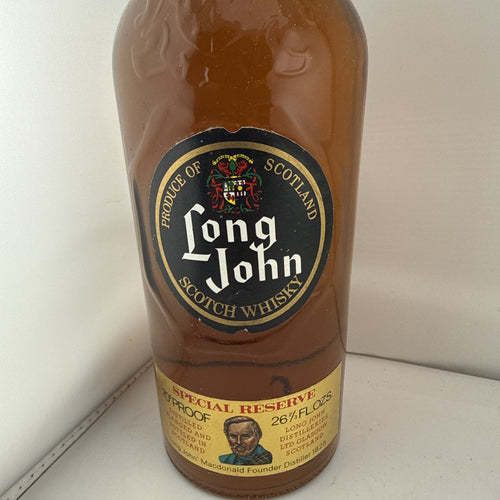 Long John Special Reserve Scotch Whisky 70 Proof 26⅔ Fl Oz Vintage Bottling