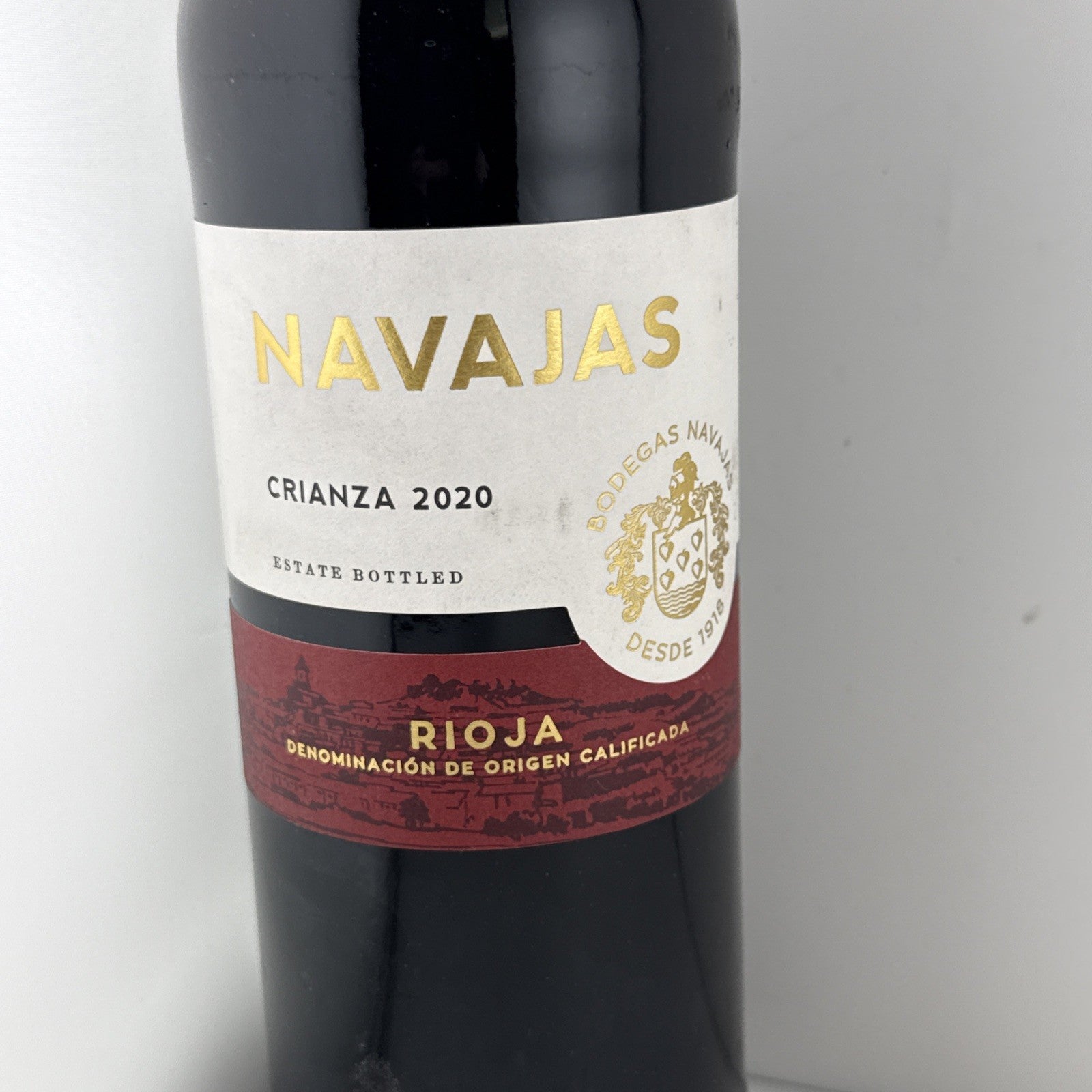Navajas Crianza Rioja 2020 Spanish Red Wine 75cl Estate Bottled