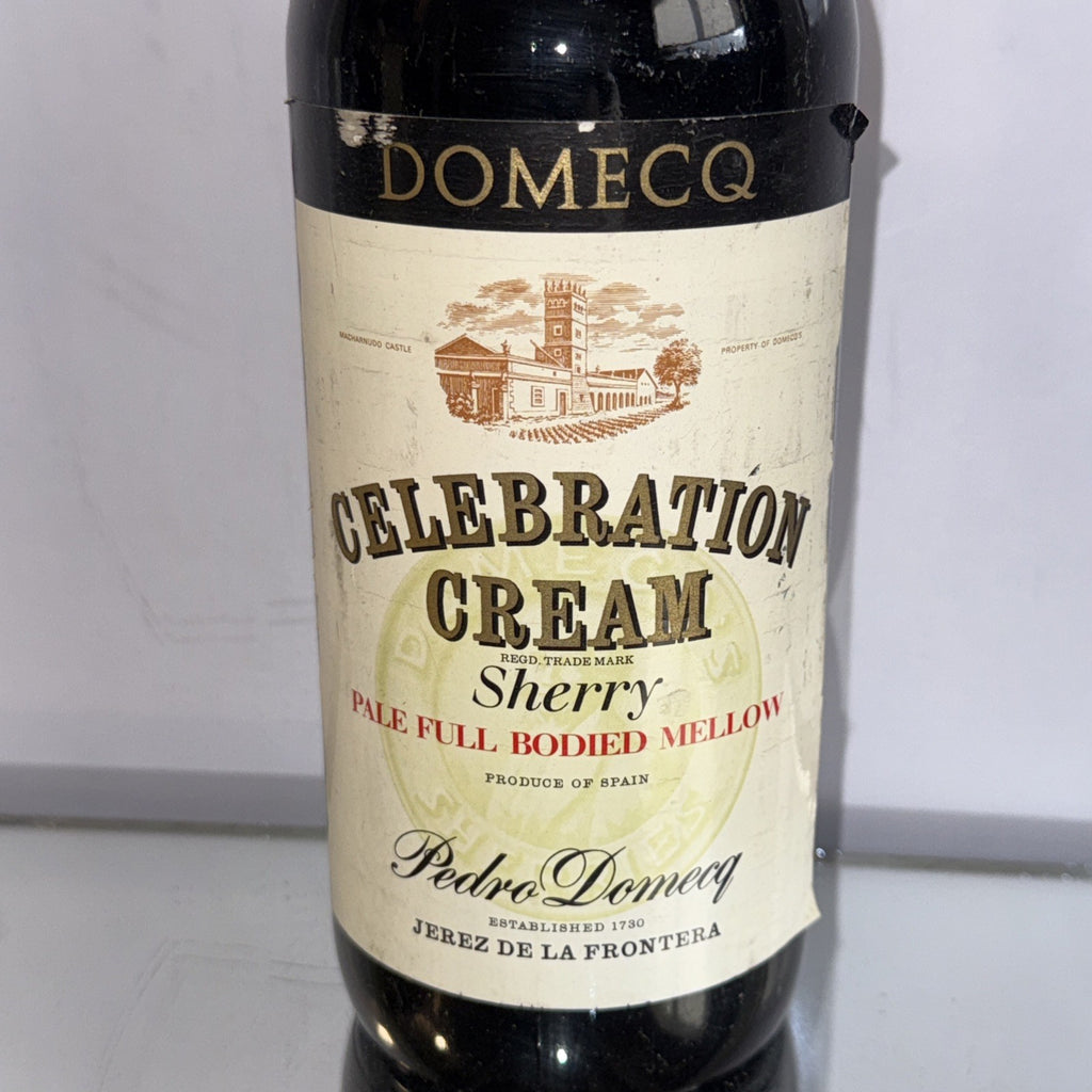 Pedro Domecq Celebration Cream Sherry Dated  60s Vintage