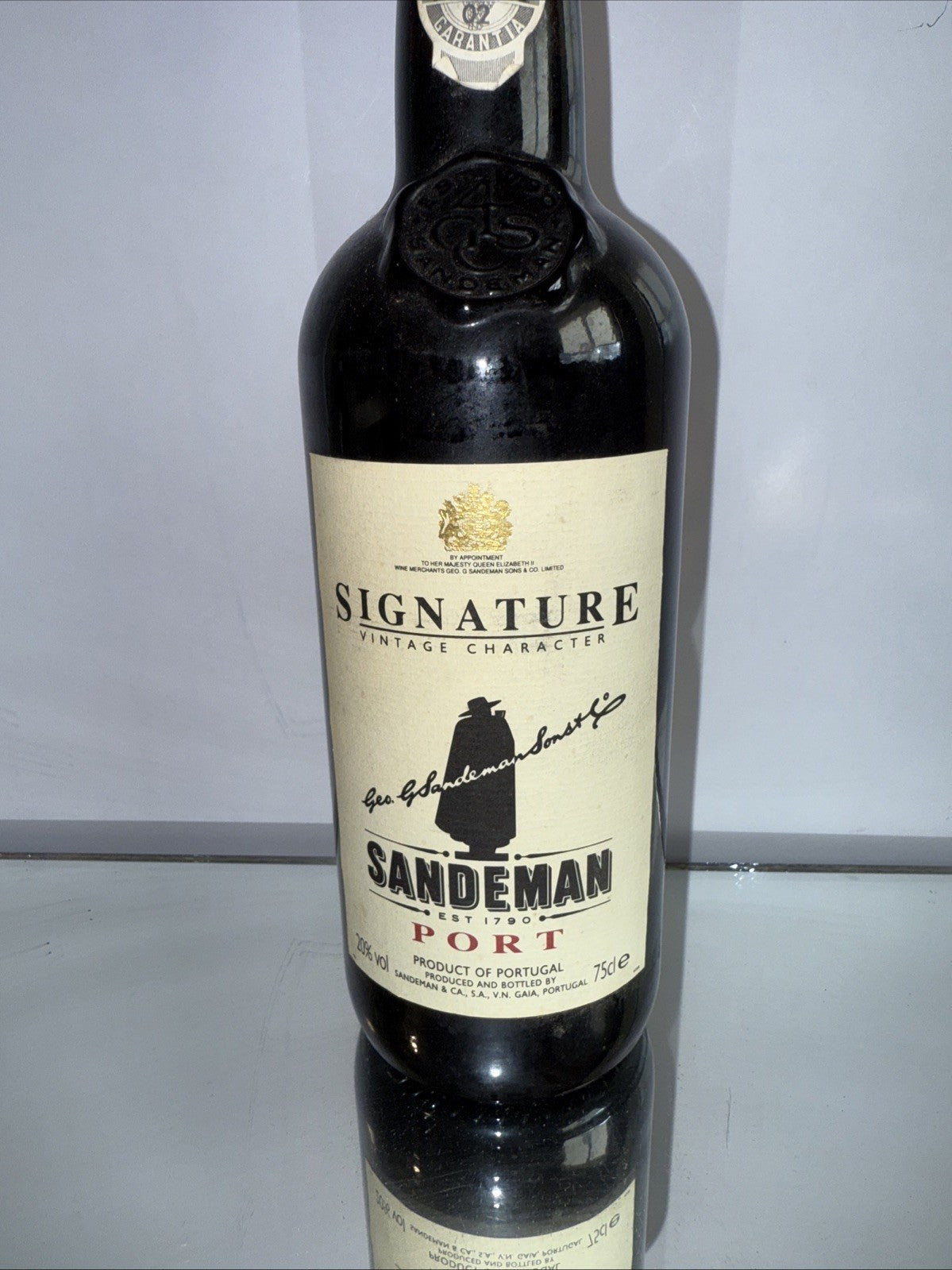 Sandemans Signature  port Pre 2002 Bottle