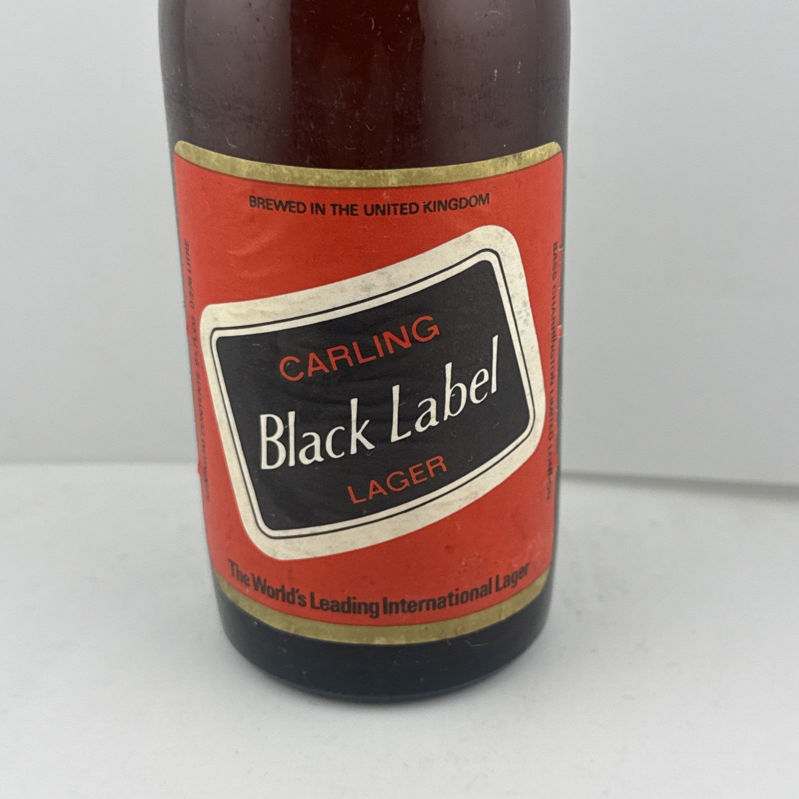 Vintage Carling Black Label Lager Bottle c1980 – UK Brewed