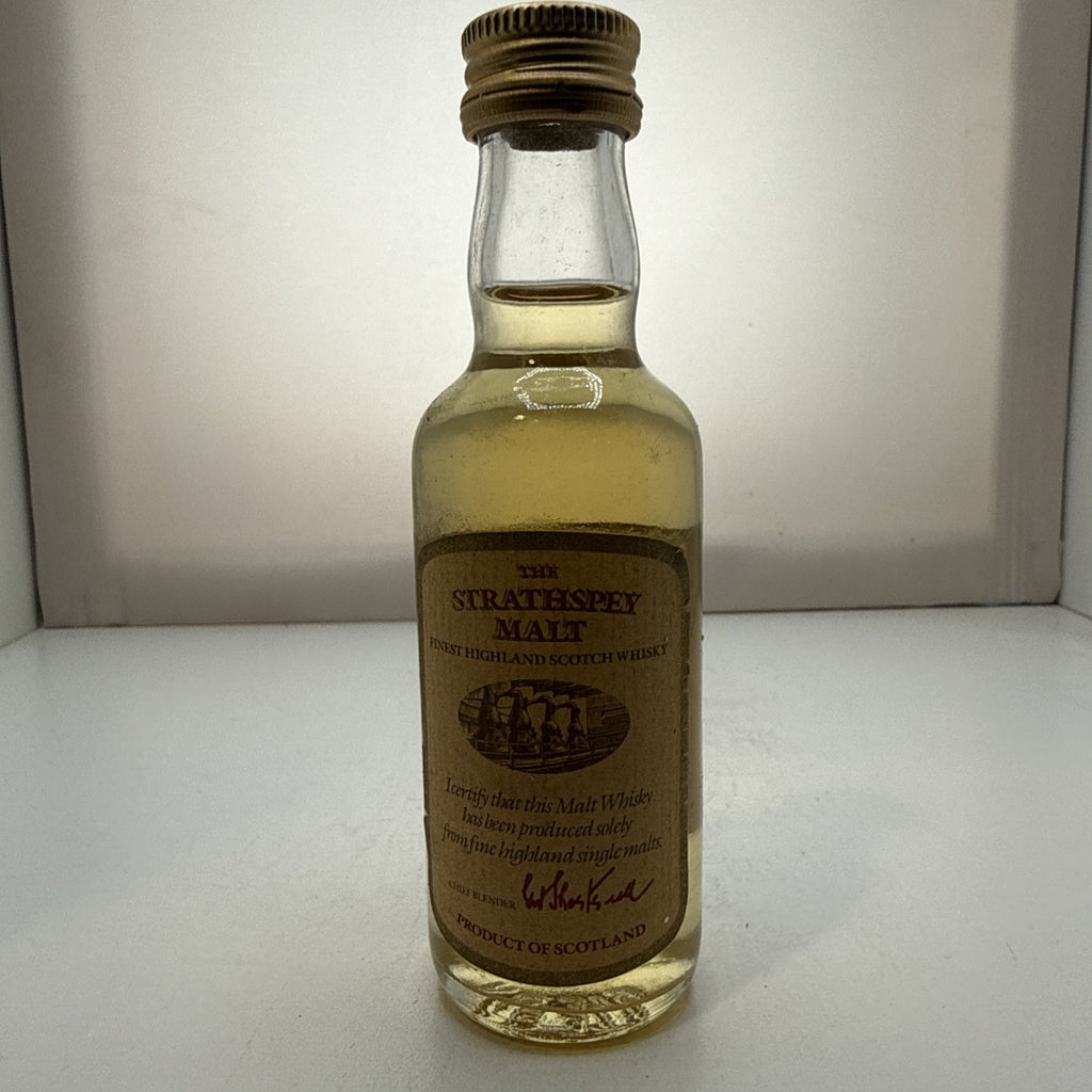 The Strathspey — 5cl Highland Malt Miniature — 40% Vol
