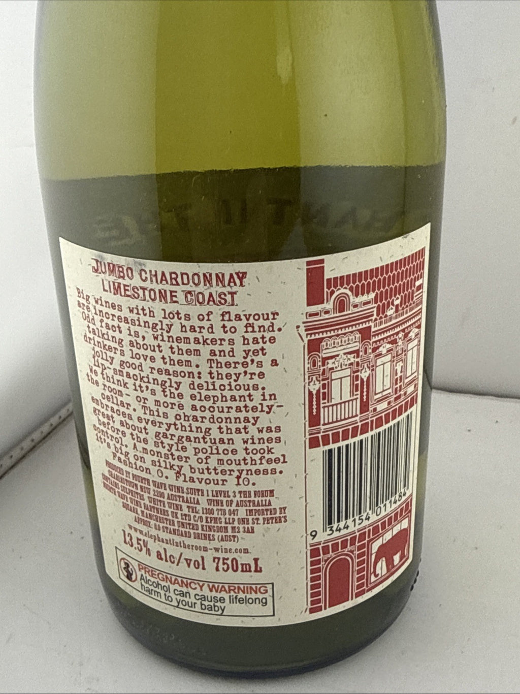 Elephant In The Room Jumbo Chardonnay 2024 Limestone Coast 750ml