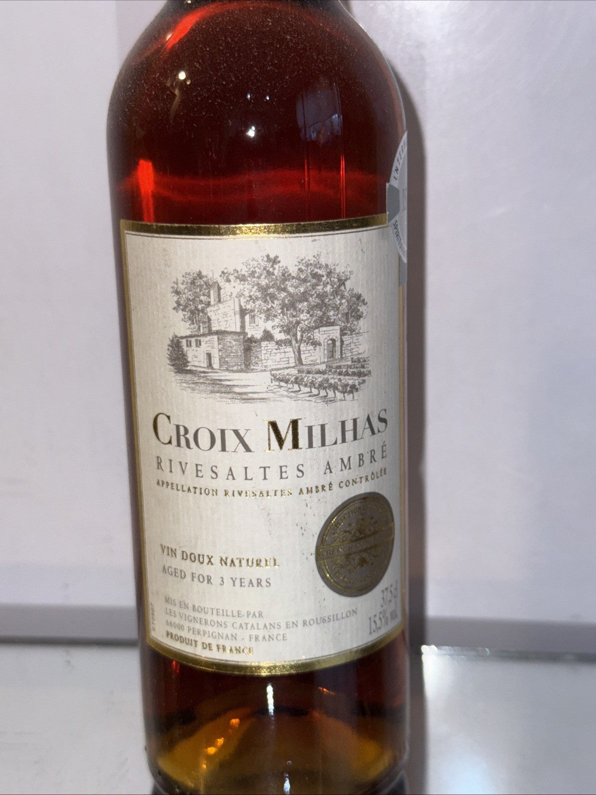 Croix Milhas – Rivesaltes Ambré 2008 Desert Wine