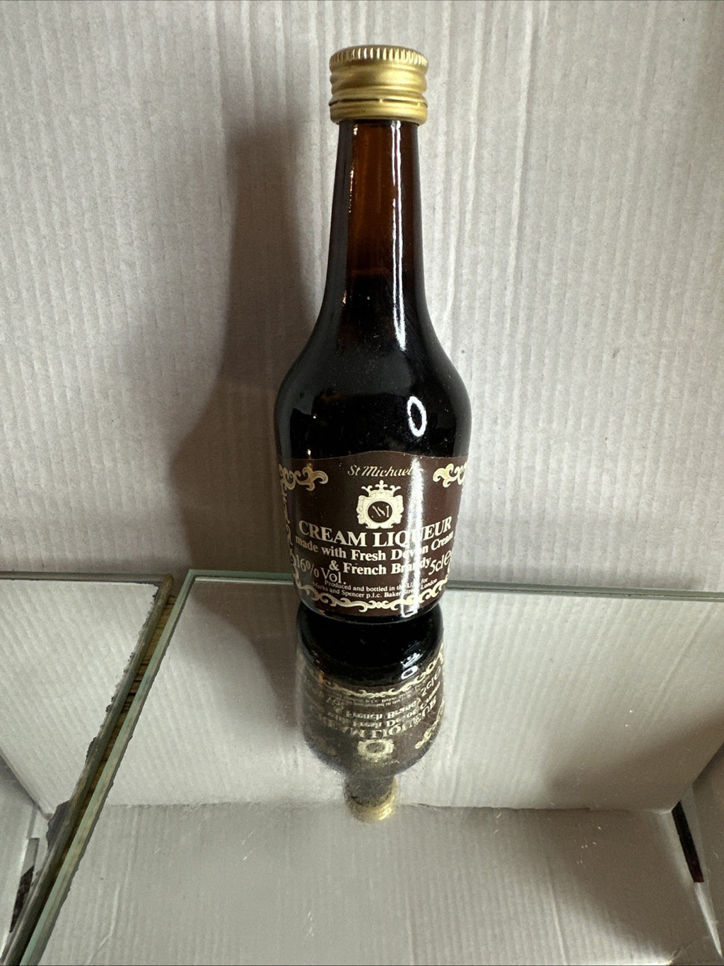 St Michael Cream Liqueur Miniature Full