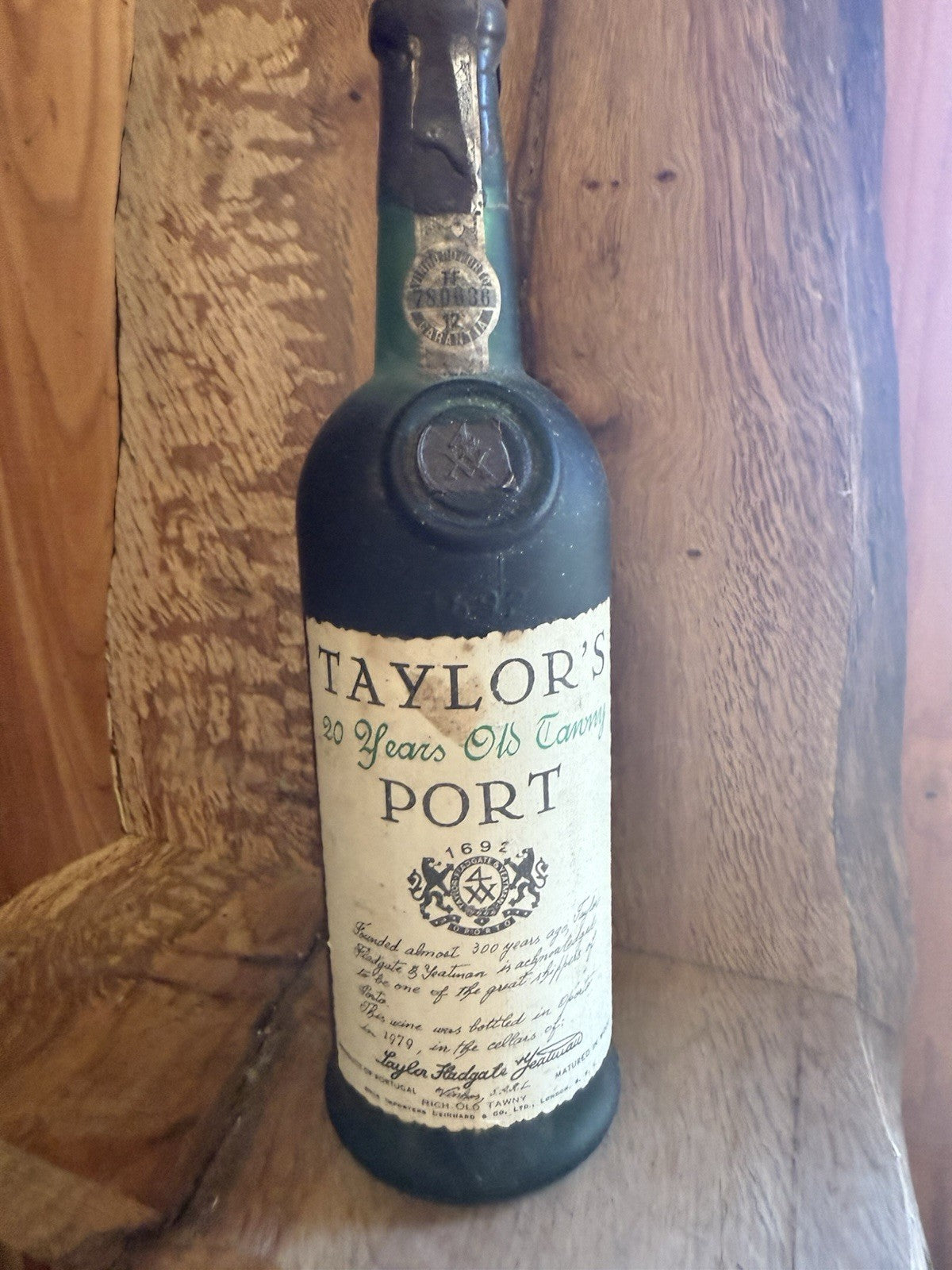 Taylor Fladgate 1959 (Bottled 1979) Of Port  Vintage Exceptional