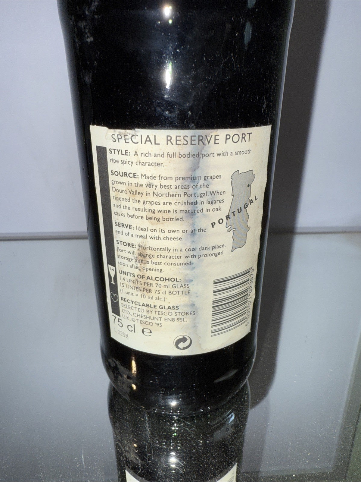 Smith Woodhouse Special Reserve  Port Bottled 1995 For Tescos Vintage