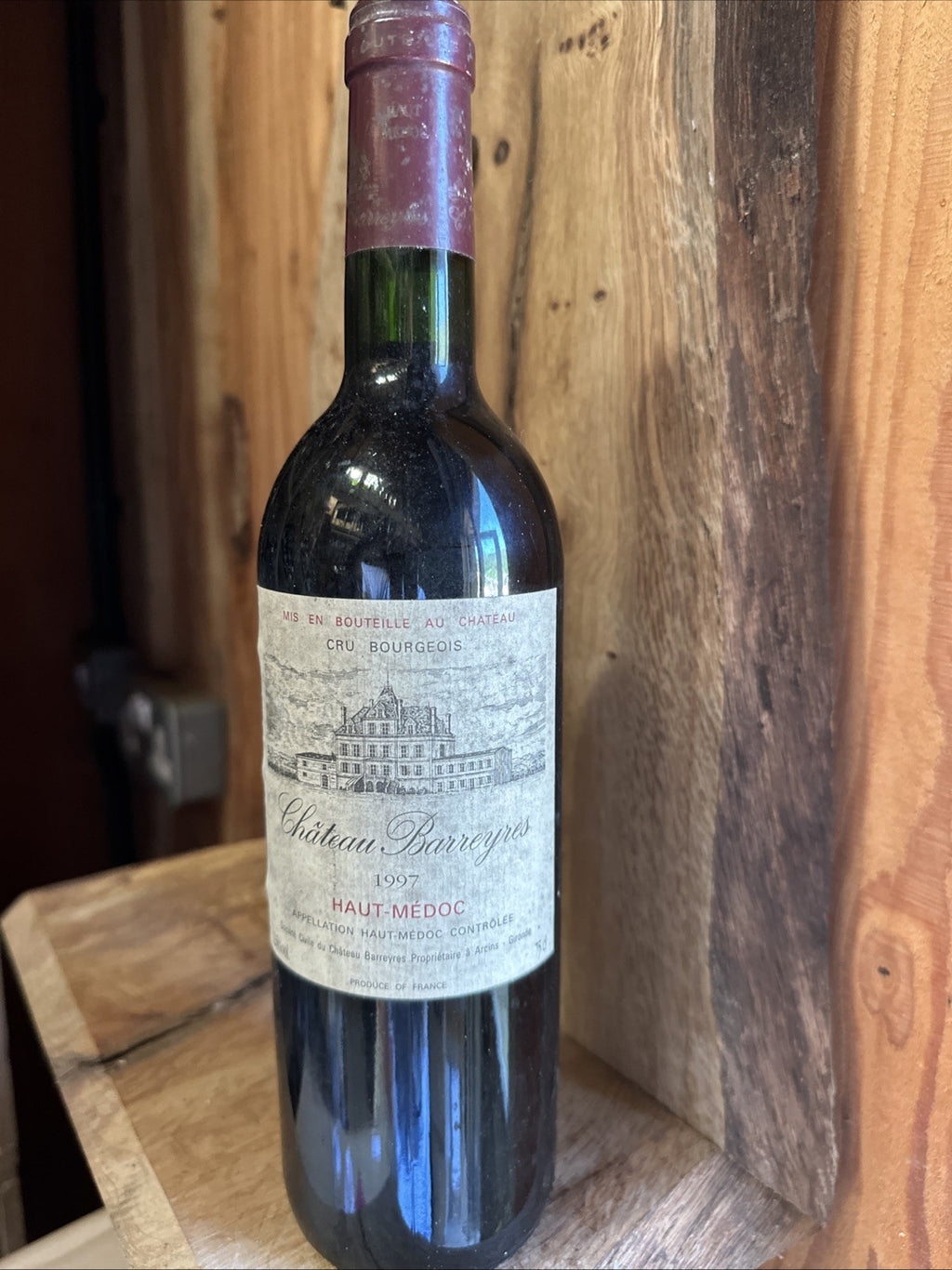 Chateau Barreyres Haut Medoc 1997 cru bourgeois