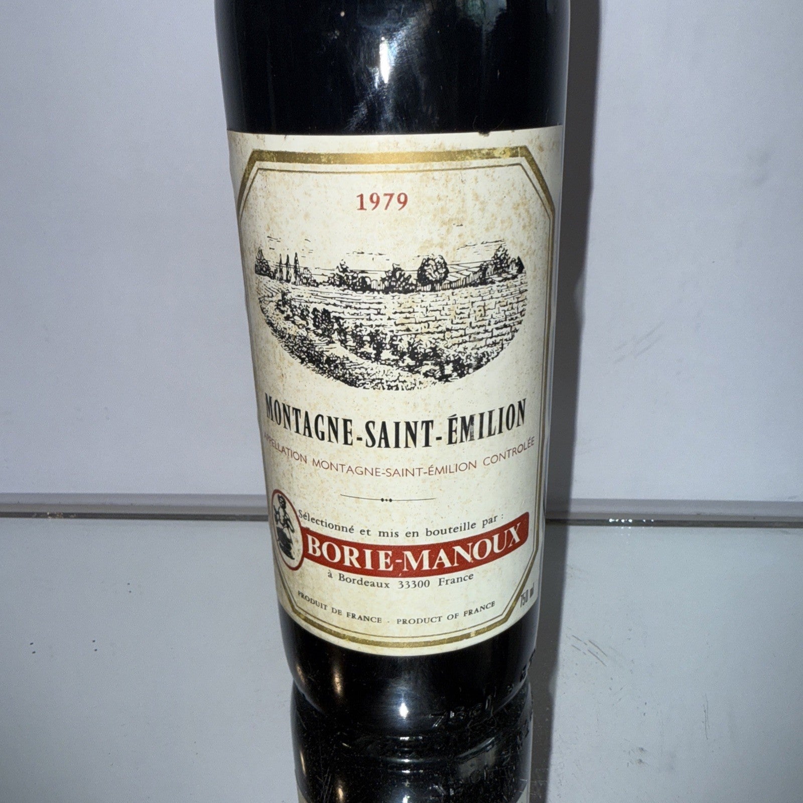 1979 Montagne-Saint-Émilion 1979 Borie-Manoux Red French