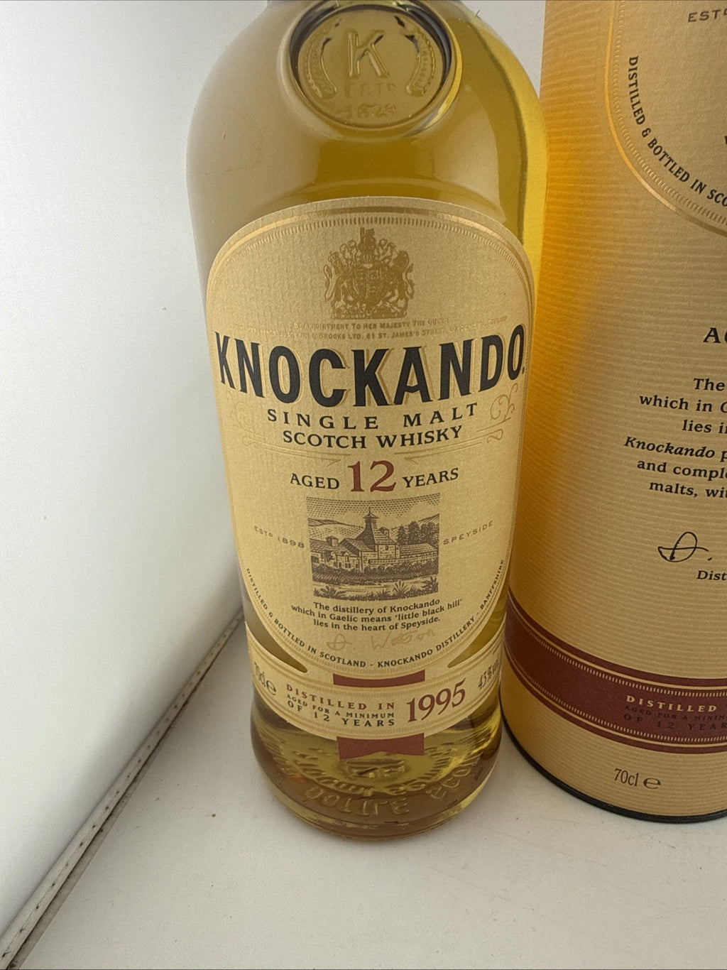 Knockando 12 Year Old 1995 Speyside Whisky 70cl 43% Boxed