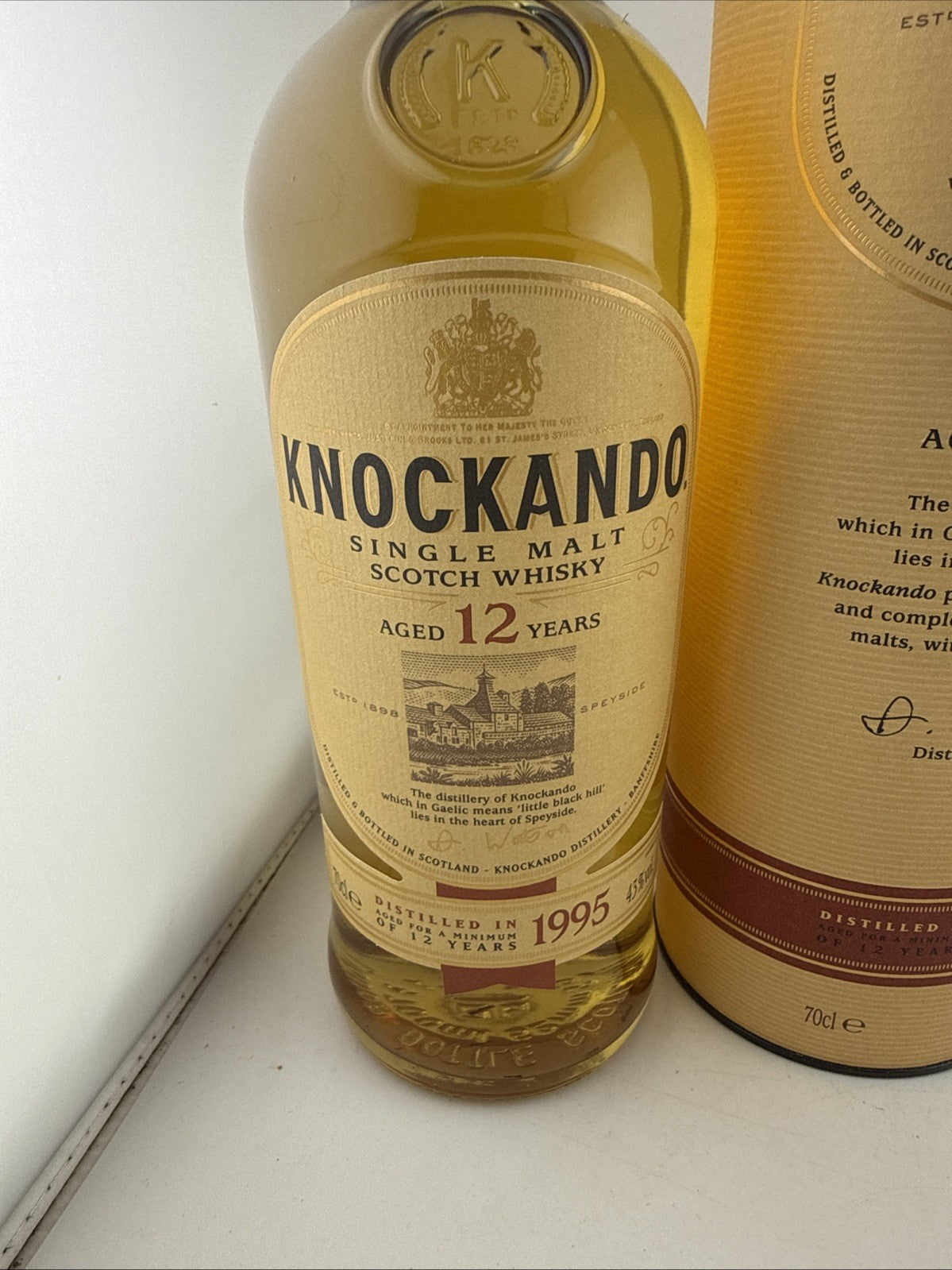 Knockando 12 Year Old 1995 Speyside Whisky 70cl 43% Boxed