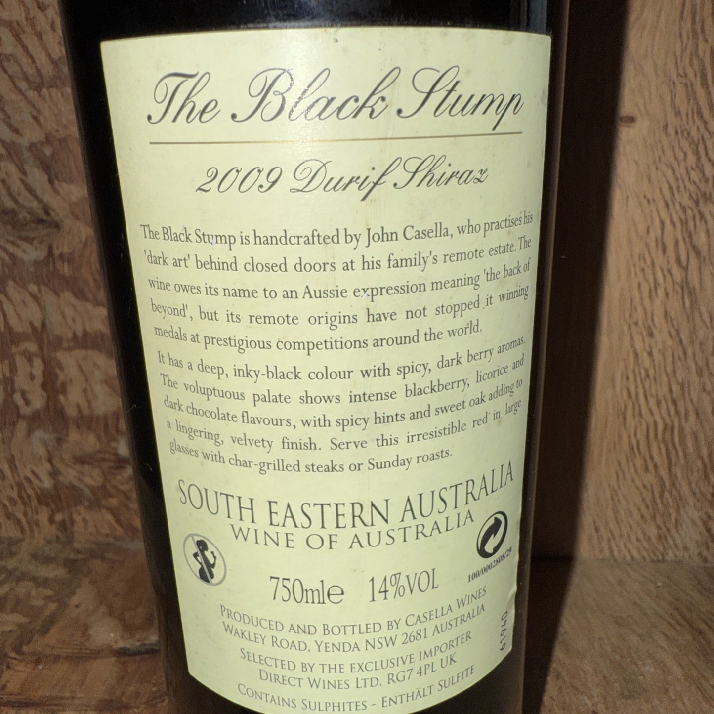 The Black Stump 2021 Casella