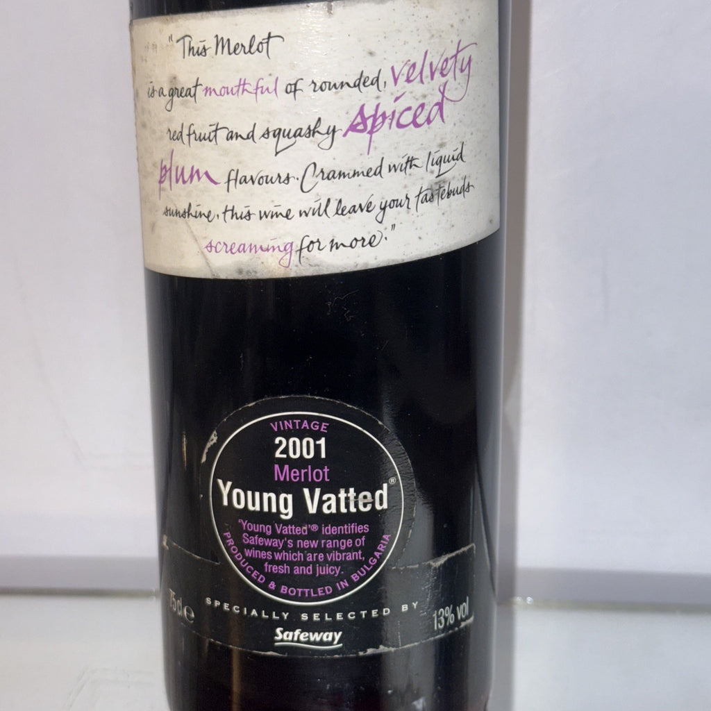 Safeway Bulgarian Merlot 2001