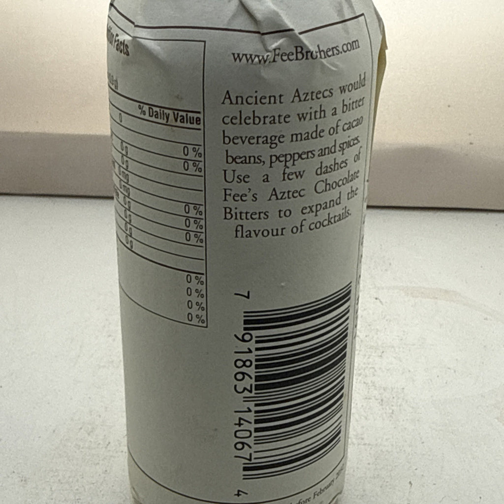 Fee Brothers 1864 Aztec Chocolate Bitters 1 x 150ml bottle CHeapest on internet!