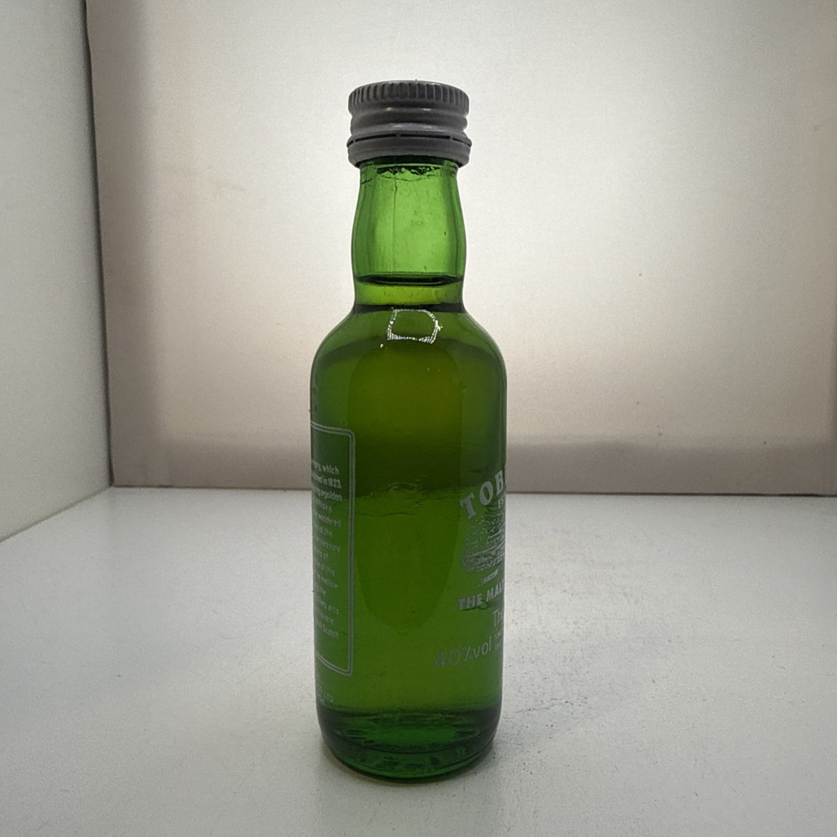 Tobermory Isle of Mull Malt Whisky — 5cl Green Glass Miniature — Est 1823