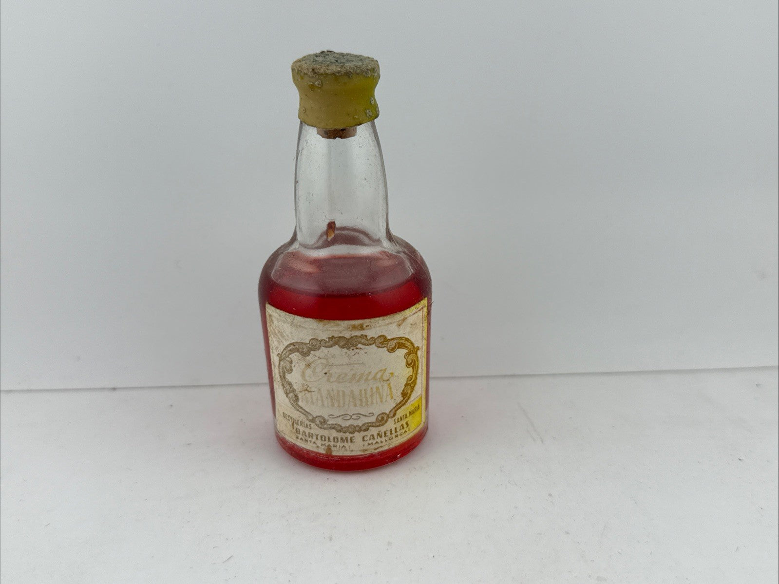 “Mallorca Mandarina Miniature c1940s Balearic Island Cordial Wax Seal”