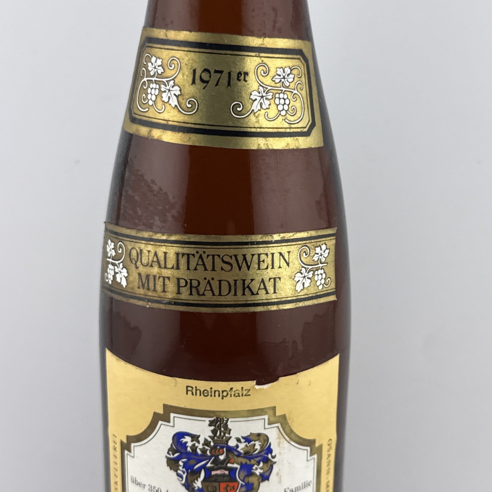 1971 Bornheimer Trappenberg Spätlese – Arnold Brösch, Prädikat Good Condition