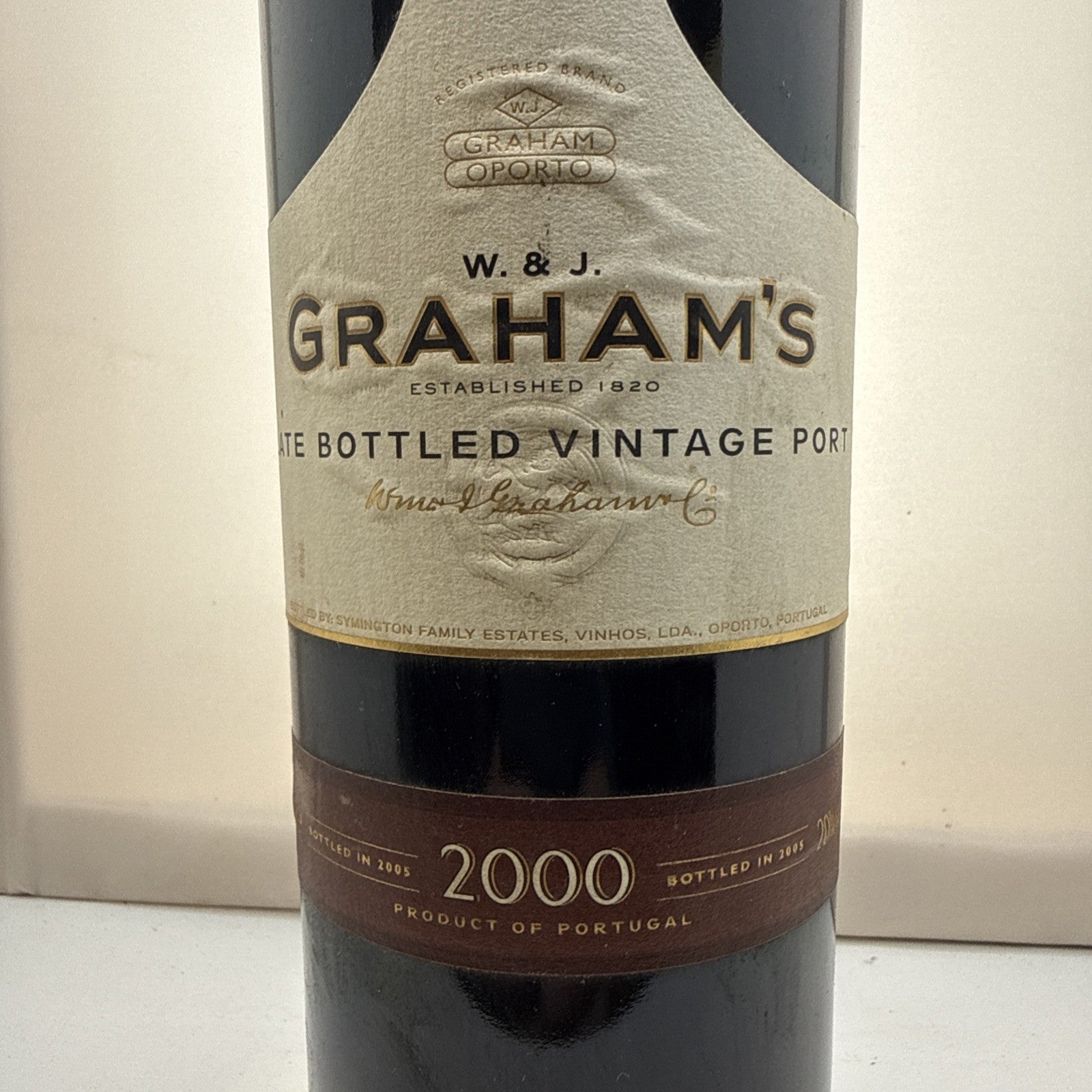 Graham’s 2000 Late Bottled Vintage Port, Bottled 2005, 75cl
