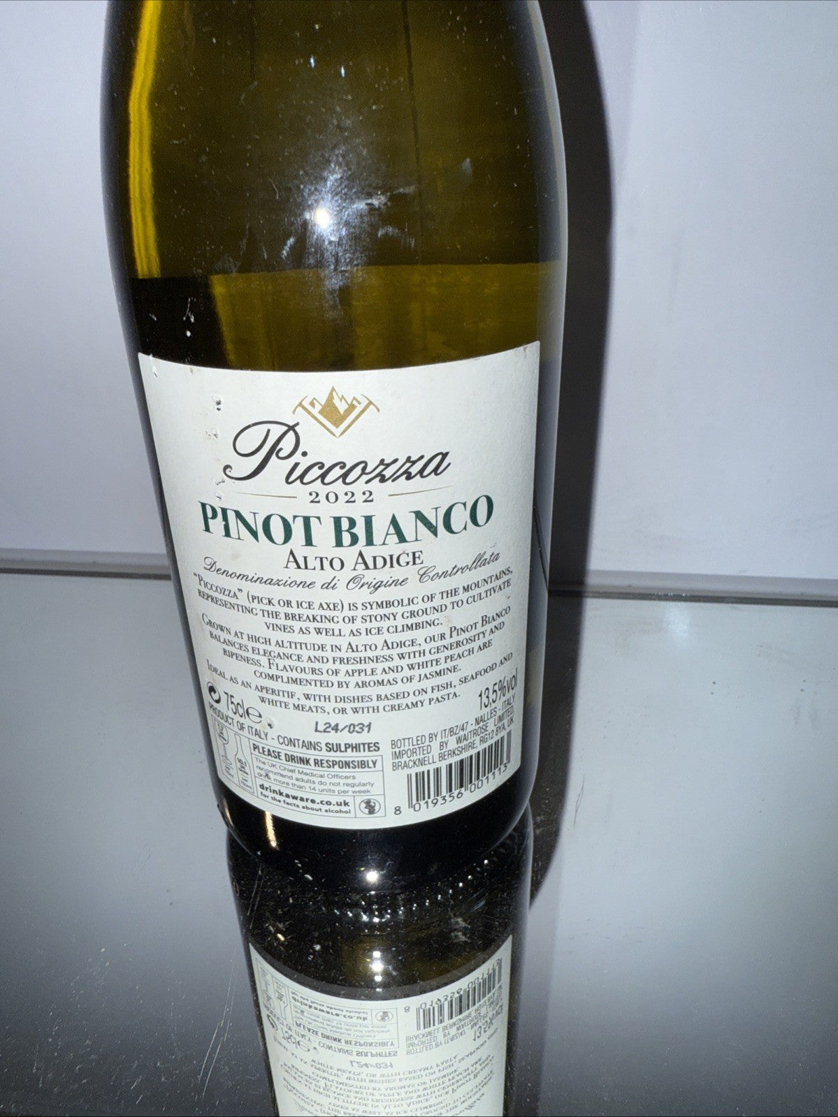 Piccozza Pinot Bianco 2022 White Italian