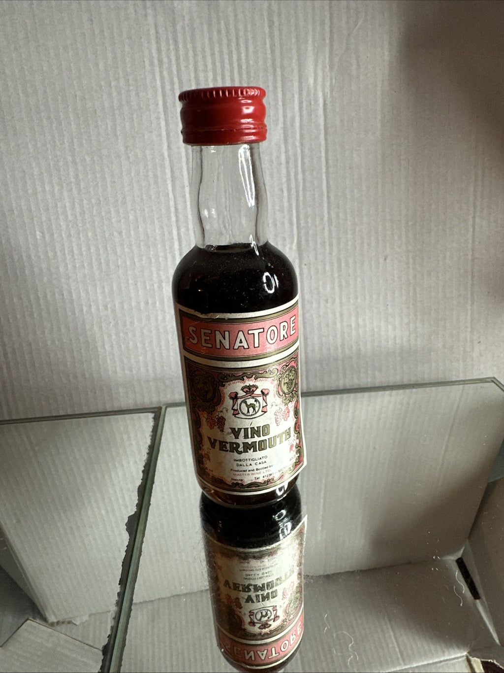 Senatore Vino Vermouth Miniature Full