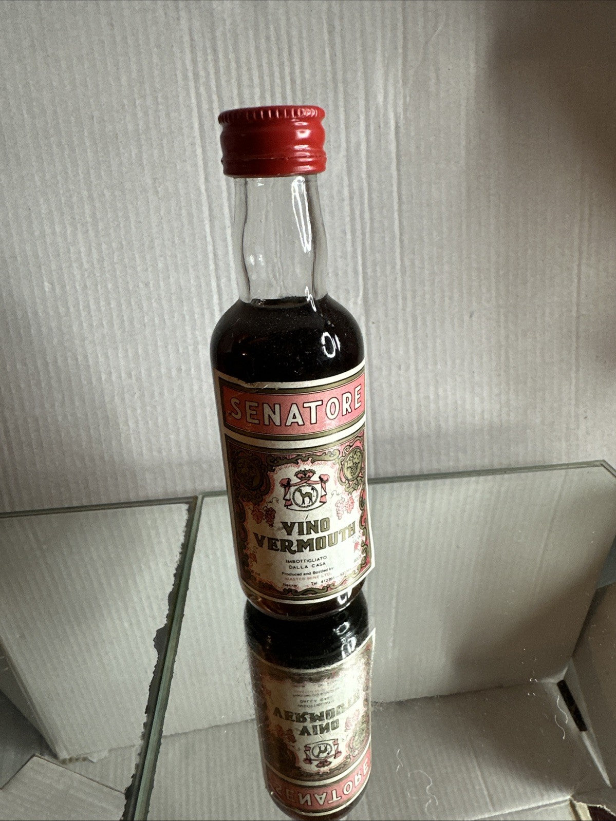 Senatore Vino Vermouth Miniature Full