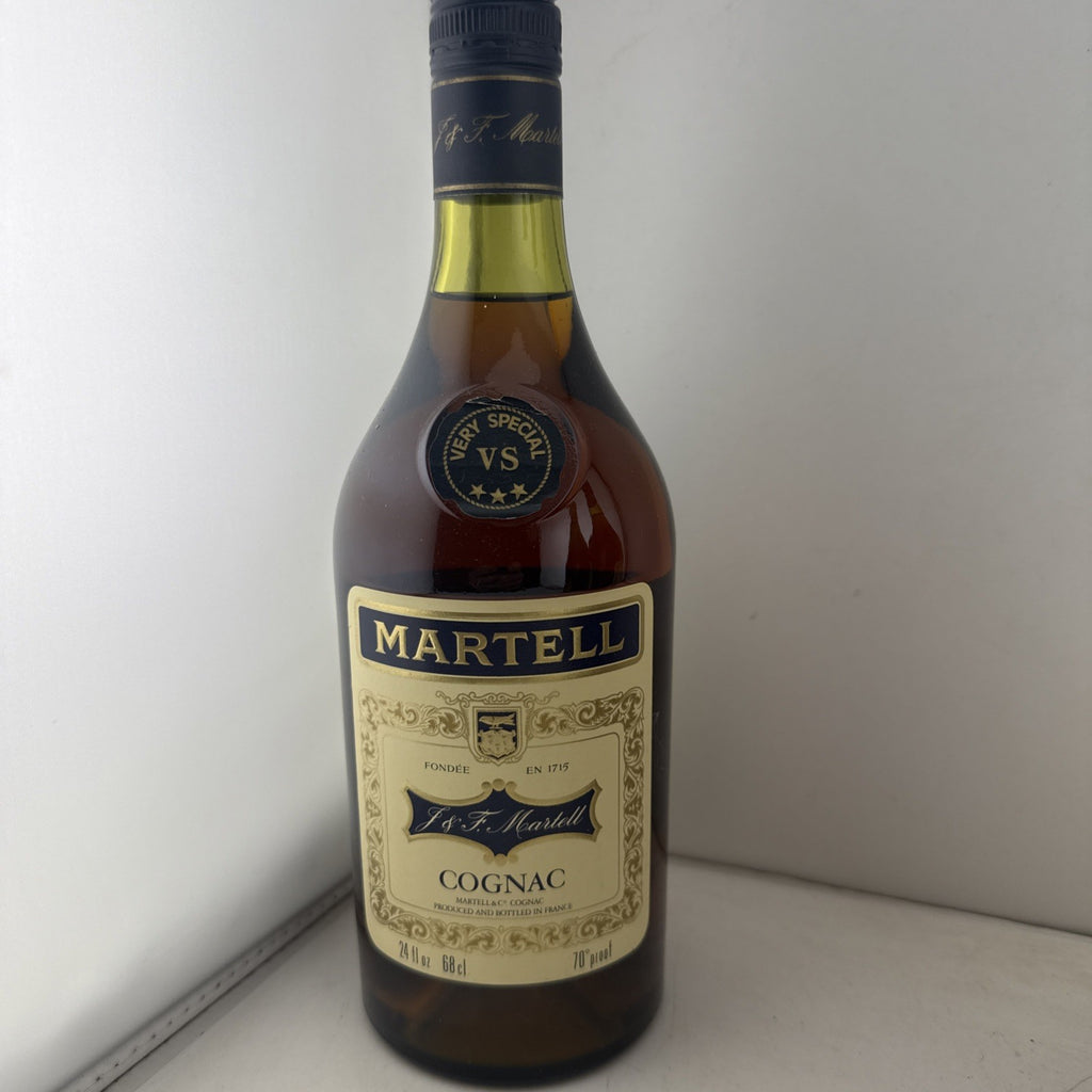 SALE Martell VS Very Special Cognac 1970s 24 Fl Oz 68cl 70 Proof Vintage