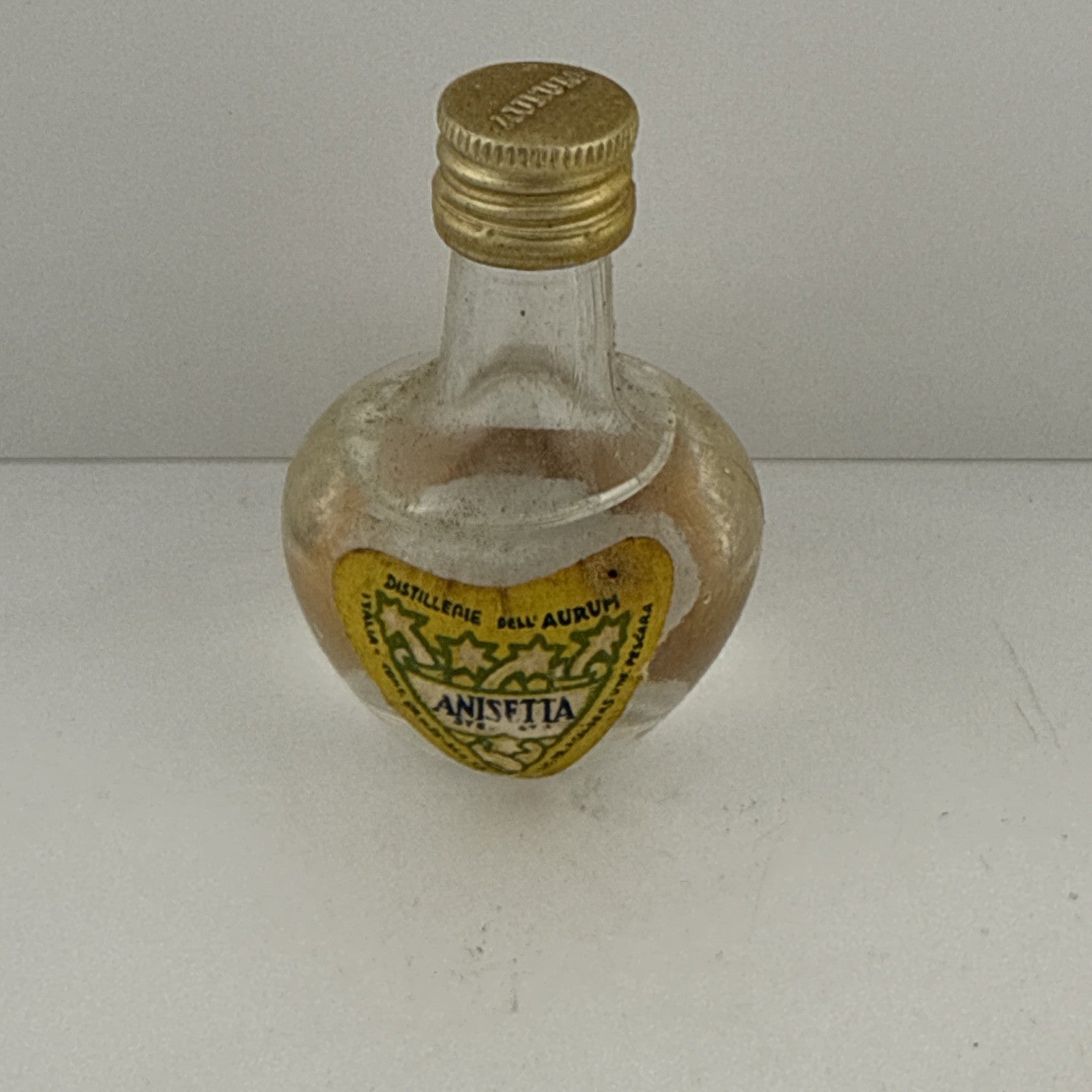 Vintage Italian Anisetta Miniature Distillerie dell’Aurora c1960